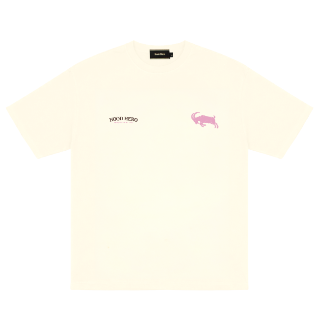cream goat front